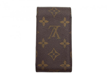 LOUIS VUITTON Cigarette case Brown light brown Etui
