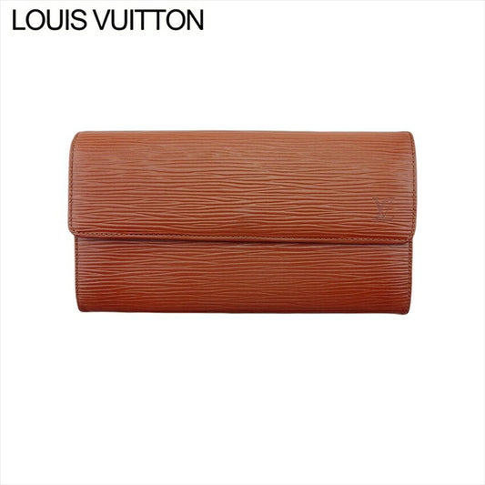 LOUIS VUITTON Long Wallet Purse M61725 Kenya Brown Pochette Porto MonÃ©credi