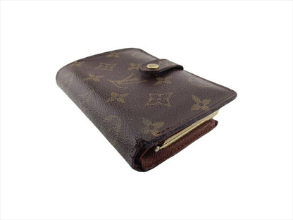 LOUIS VUITTON Bifold Wallet Ｍ６１６６３ Brown Portonevie Vienova
