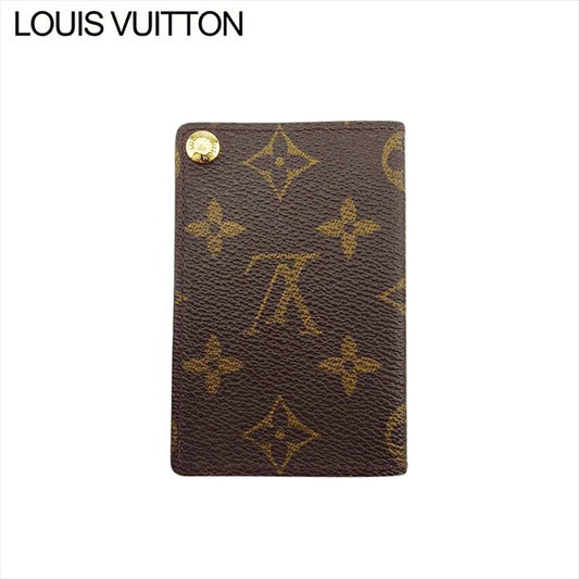 LOUIS VUITTON Card Case M60937 Brown light brown /Porte Cartes Credit Pression