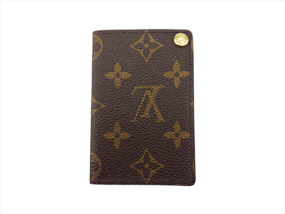 LOUIS VUITTON Card Case M60937 Brown light brown /Porte Cartes Credit Pression