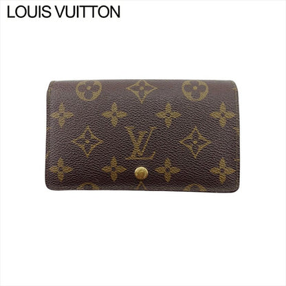 LOUIS VUITTON Long Wallet Purse M61736 Brown Portefeuille Tresor
