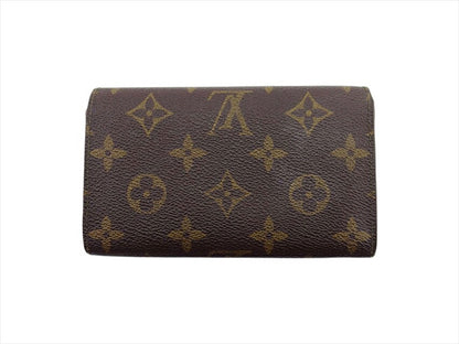 LOUIS VUITTON Long Wallet Purse M61736 Brown Portefeuille Tresor