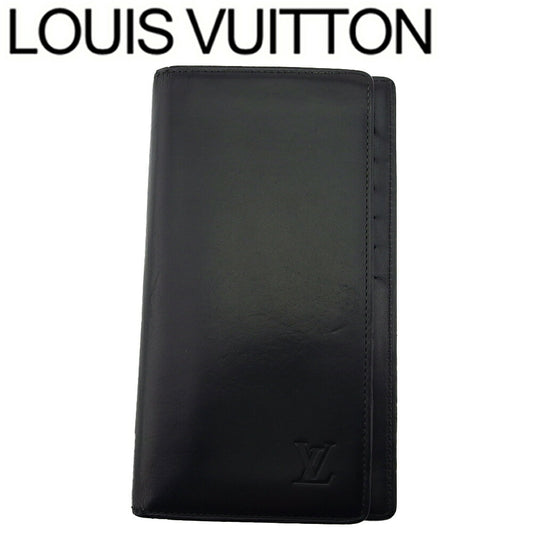 LOUIS VUITTON Bill Compartment M85401 black Porte Valeurs・12Cartes Crdit