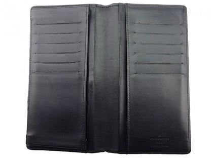 LOUIS VUITTON Bill Compartment M85401 black Porte Valeurs・12Cartes Crdit