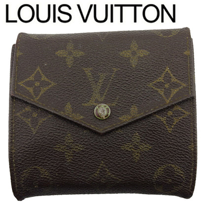 LOUIS VUITTON Bifold Wallet M61660 Brown beige Portonebi (old type)