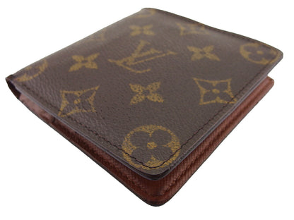 LOUIS VUITTON Bill Compartment M60929 Brown beige Porte Billets6Cartes Crdit
