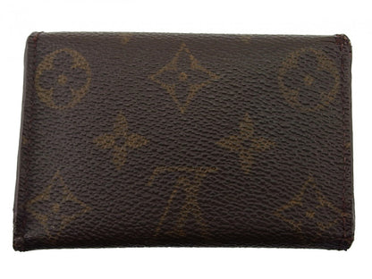 LOUIS VUITTON Key case Key holder M62630 Brown beige gold Multicles6