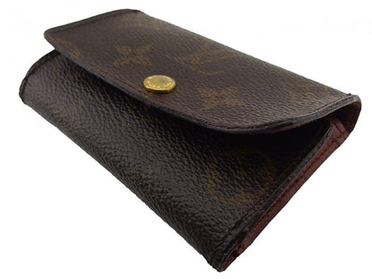 LOUIS VUITTON Key case Key holder M62630 Brown beige gold Multicles6