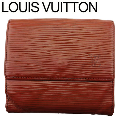 LOUIS VUITTON Bifold Wallet M63483 Brown Porte Monnaie Billets Cartes Credit