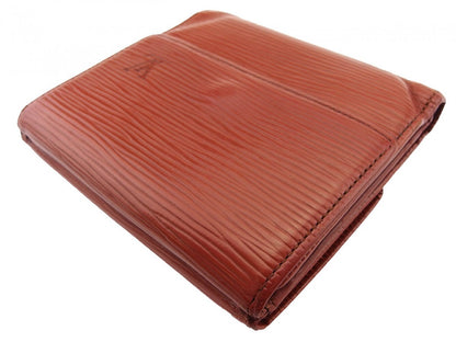LOUIS VUITTON Bifold Wallet M63483 Brown Porte Monnaie Billets Cartes Credit
