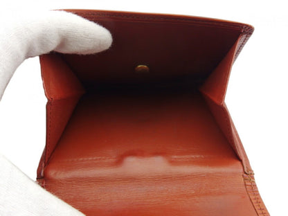 LOUIS VUITTON Bifold Wallet M63483 Brown Porte Monnaie Billets Cartes Credit