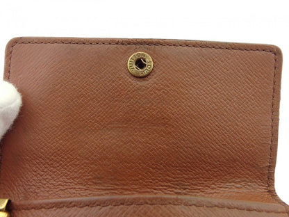 LOUIS VUITTON Key case Key holder M62630 Brown beige gold Multicles6