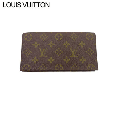 LOUIS VUITTON Bill Compartment Brown beige