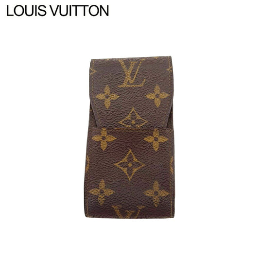 LOUIS VUITTON Cigarette case M63024 Brown beige Etui cigarette