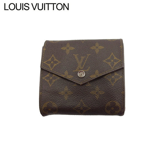 LOUIS VUITTON Bifold Wallet M61660 Brown beige Portonebi (old type)