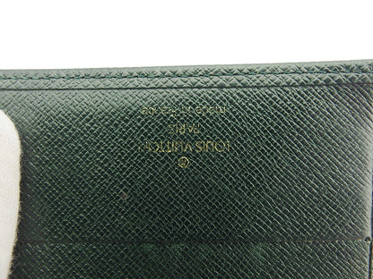 LOUIS VUITTON Bifold Wallet M30454 green Porte Billets3Cartes Crdit