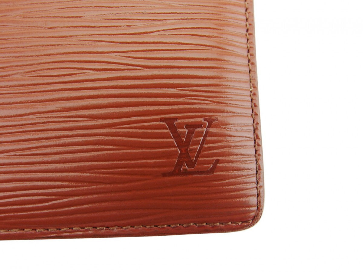 LOUIS VUITTON Bifold Wallet M63543 Brown Porte Billets Cartes Crdit Monet