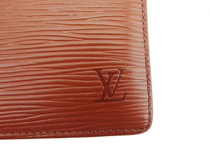 LOUIS VUITTON Bifold Wallet M63543 Brown Porte Billets Cartes Crdit Monet