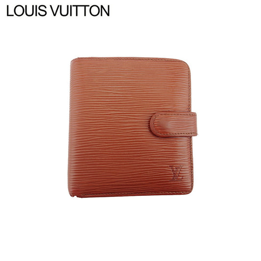 LOUIS VUITTON Bifold Wallet M63553 Brown Porte Billets Compact