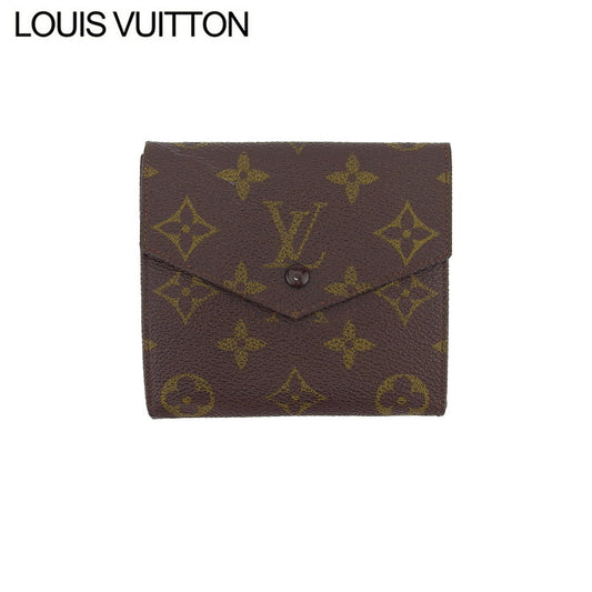 LOUIS VUITTON Bifold Wallet M61660 Brown beige Portonebi (old type)