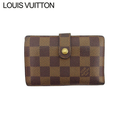 LOUIS VUITTON Bifold Wallet Brown beige Portefeuille Florin