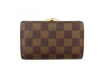 LOUIS VUITTON Bifold Wallet Brown beige Portefeuille Florin