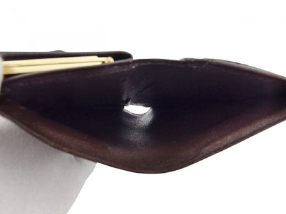 LOUIS VUITTON Bifold Wallet Brown beige Portefeuille Florin