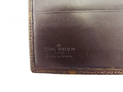 LOUIS VUITTON Bill Compartment M60883 Brown beige Porte Billets10Cartes Credit (old type)