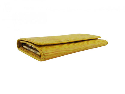 LOUIS VUITTON Key case Key holder Yellow Purple Gold