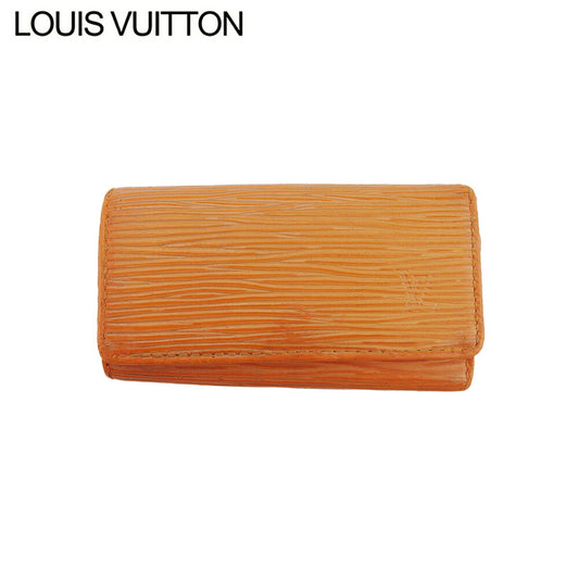 LOUIS VUITTON Key case Key holder Mandarin Gold