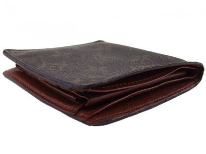 LOUIS VUITTON Bifold Wallet M61665 Brown x beige Porte Billets Cult Creddy Monet
