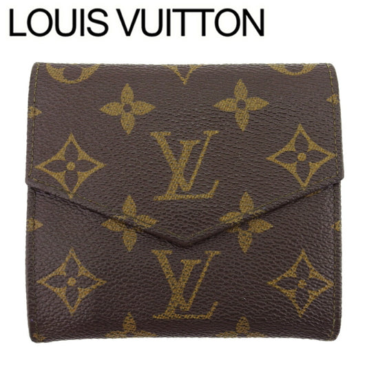 LOUIS VUITTON Bifold Wallet M61660 Brown beige Portonebi (old type)