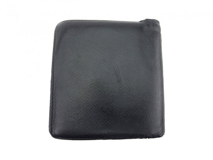 LOUIS VUITTON Bifold Wallet Noir Taiga Line