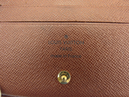 LOUIS VUITTON Bifold Wallet M60045 Brown beige Portefeuille Magellan