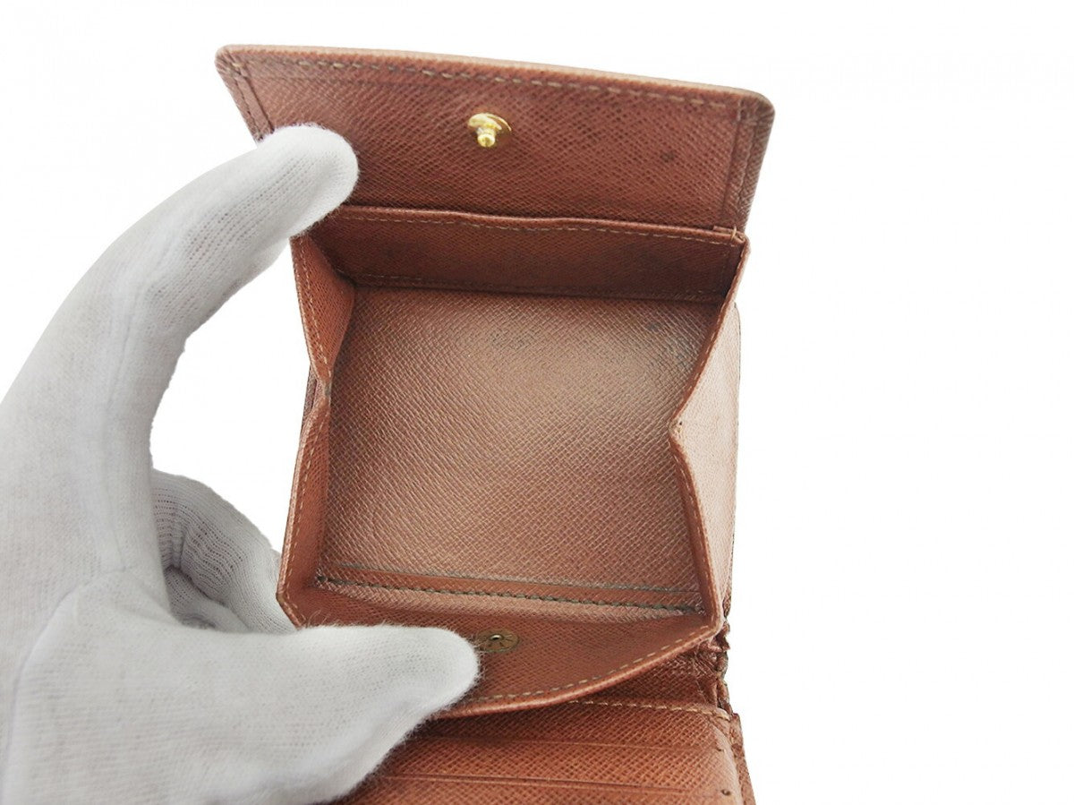 LOUIS VUITTON Bifold Wallet M60045 Brown beige Portefeuille Magellan