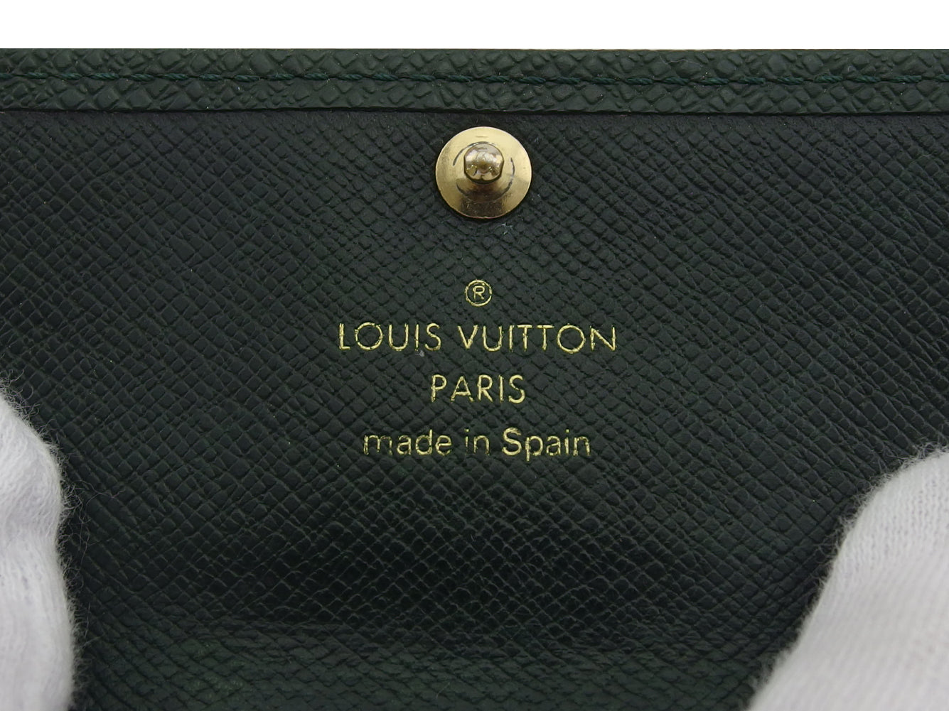 LOUIS VUITTON Key case Key holder M30524 green Multicles4