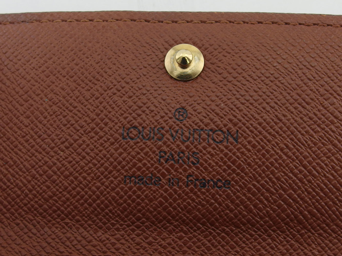 LOUIS VUITTON Key case Key holder M62631 Brown beige Multicles4