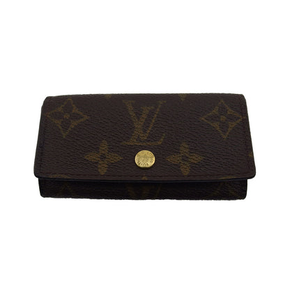 LOUIS VUITTON Key case Key holder M62631 Brown beige Multicles4