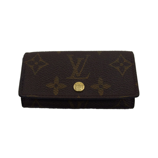 LOUIS VUITTON Key case Key holder M62631 Brown beige Multicles4