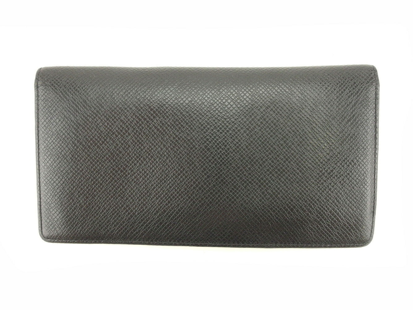LOUIS VUITTON Bill Compartment M30392 black Porte Valeurs Cartes Credit
