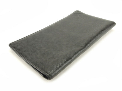 LOUIS VUITTON Bill Compartment M30392 black Porte Valeurs Cartes Credit
