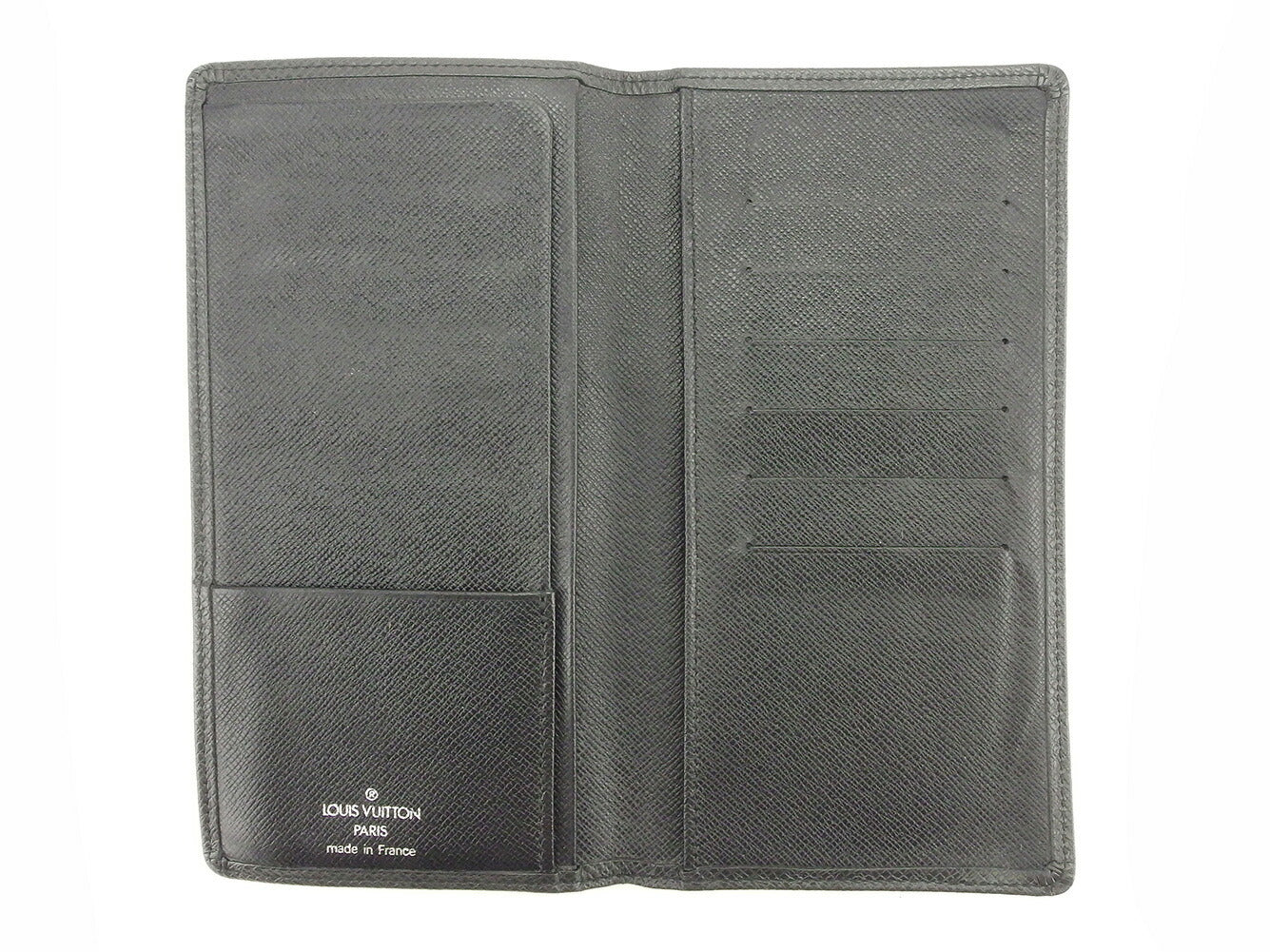 LOUIS VUITTON Bill Compartment M30392 black Porte Valeurs Cartes Credit