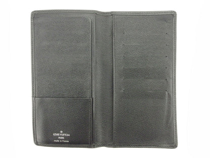 LOUIS VUITTON Bill Compartment M30392 black Porte Valeurs Cartes Credit