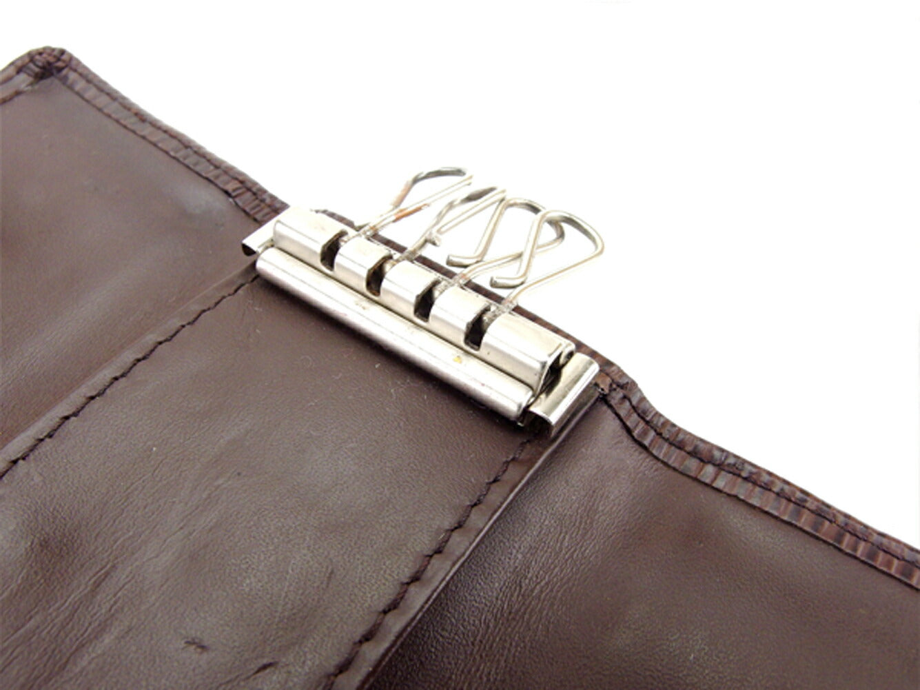 LOUIS VUITTON Key case Key holder M6382D Brown Multicles4