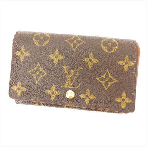LOUIS VUITTON Long Wallet Purse M61730 Brown Portonebi Tresol