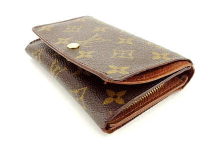 LOUIS VUITTON Long Wallet Purse M61730 Brown Portonebi Tresol