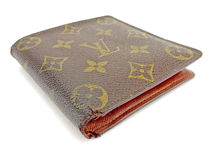 LOUIS VUITTON Long Wallet Purse M61725 Brown Pochette Porto MonÃ©credi