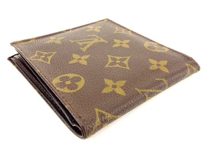 LOUIS VUITTON Bill Compartment M60879 Brown beige Porte BilletsCartes Crdit