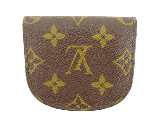 LOUIS VUITTON Coin case M61970 Brown Porto Moneguse